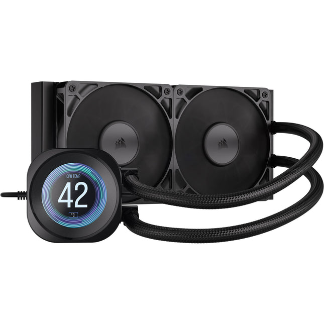 CORSAIR NAUTILUS RS LCD Refrigeración Líquida CPU 240mm 2 Ventiladores PWM 2100 rpm