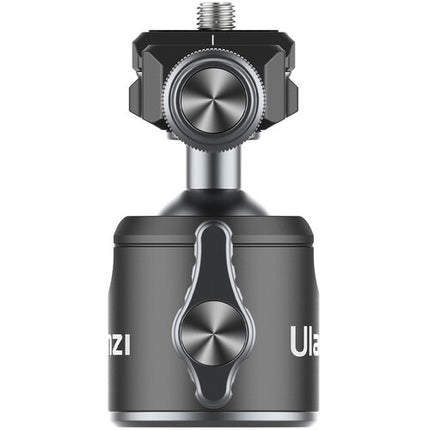 Ulanzi U-80L Montura Fría Lateral con Bola Carga 22 lb Altura 2.6" Arca-Type
