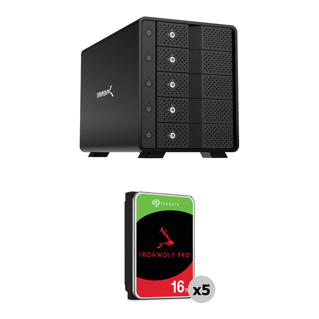 Sabrent USB 3.2 Gen 2 Docking Station 5 Bahías SATA 80TB 7200 rpm