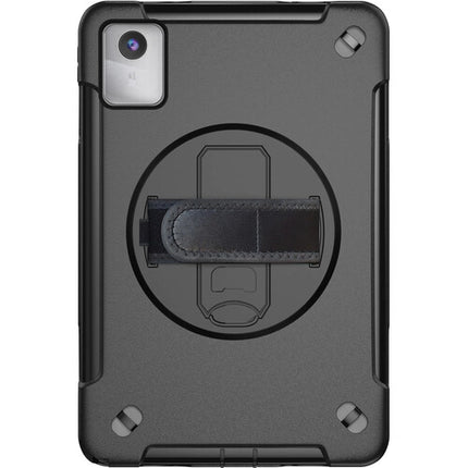 Funda Protectora CTA Digital para Tablet Lenovo K11 con Soporte Giratorio 360° y Correa Ajustable