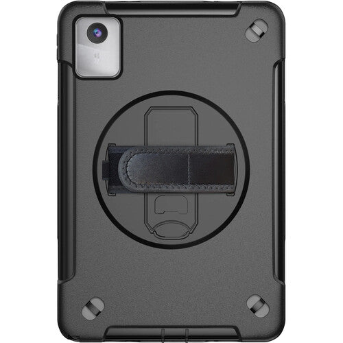 Funda Protectora CTA Digital para Tablet Lenovo K11 con Soporte Giratorio 360° y Correa Ajustable