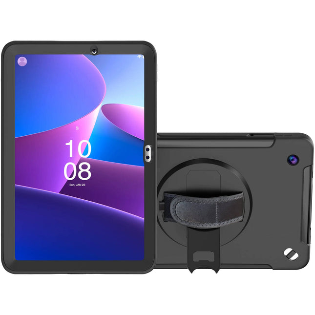 Funda Protectora CTA Digital para Tablet Samsung A9+ 11" con Soporte Giratorio 360° y Correa Ajustable