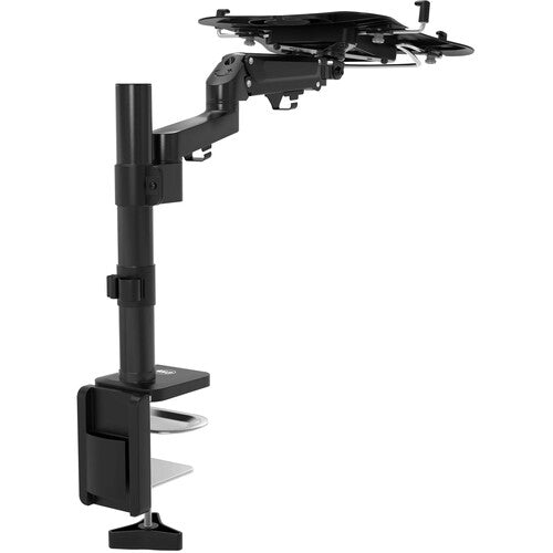 CTA Digital Soporte de Escritorio Articulado para Portátiles 7-15 Pulgadas con Ventilador USB Integrado