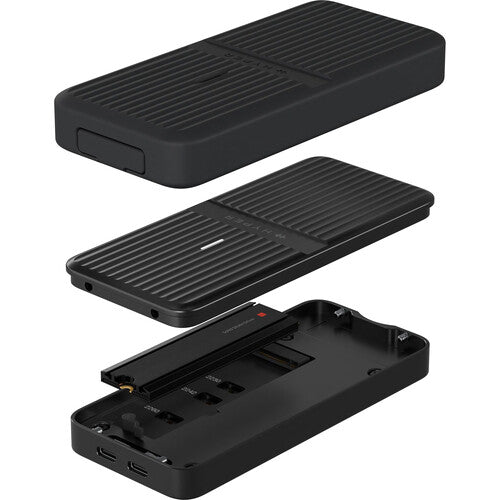 HYPER HyperDrive Next USB4 NVMe M.2 PCIe Caja SSD 80Gb/s IP55 Con Cable