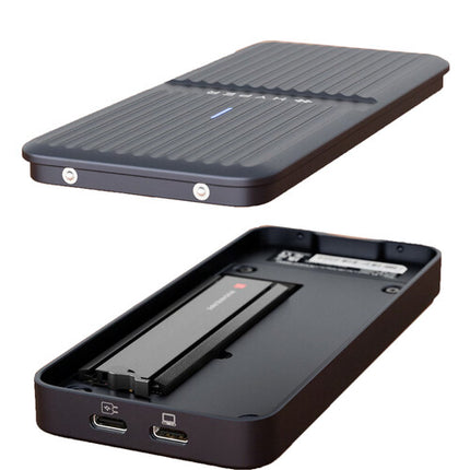 HYPER HyperDrive Next USB4 NVMe M.2 PCIe Caja SSD 80Gb/s IP55 Con Cable