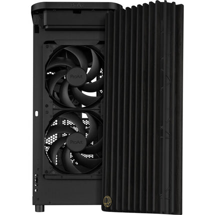 ASUS ProArt PA401 Wood Edition Caja Mid-Tower con Panel Templado 315mm GPU 2 Ventiladores
