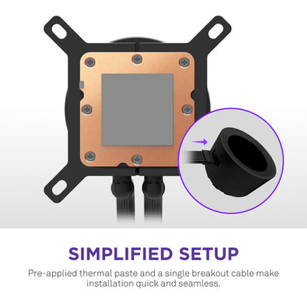 NZXT Kraken Plus 360 RGB Refrigeración Líquida CPU 360mm 3 Ventiladores RGB