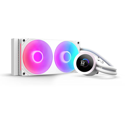 NZXT Kraken Plus 240 RGB Refrigeración Líquida CPU 240mm Blanco