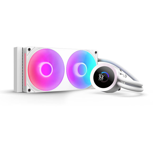 NZXT Kraken Plus 240 RGB Refrigeración Líquida CPU 240mm Blanco