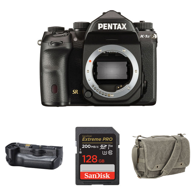 Pentax K-1 Mark II Cámara Réflex con Sensor 36.4MP y Empuñadura D-BG6