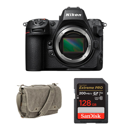 Nikon Z8 Cámara sin Espejo 45.7MP 8.3K 60p con Bolsa y Tarjeta 128GB