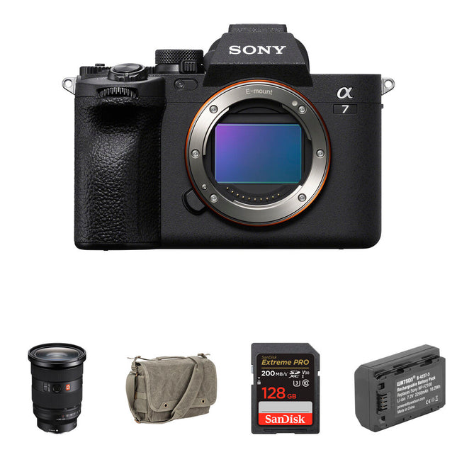 Sony a7 IV Cámara sin Espejo con Lente 24-70mm f2.8 33MP 10fps Bundle Básico