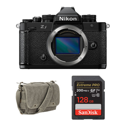 Nikon Zf Cámara Sin Espejo 24.5MP 4K 30p con Bolsa y Tarjeta 128GB