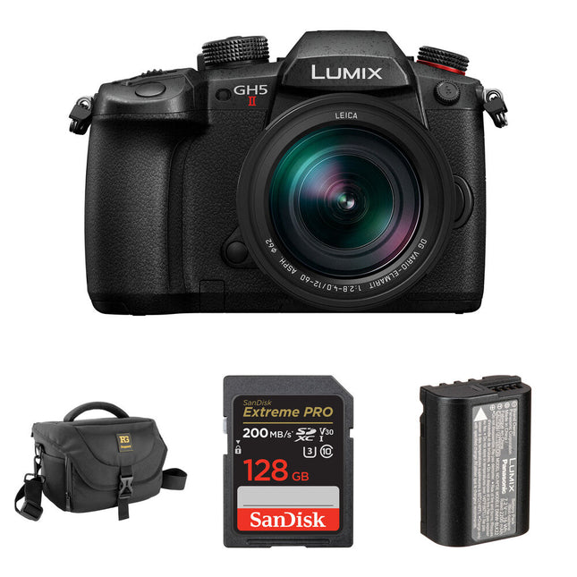 Panasonic LUMIX GH5 II Cámara Sin Espejo 20.3MP 4K 60p Kit Essentials+