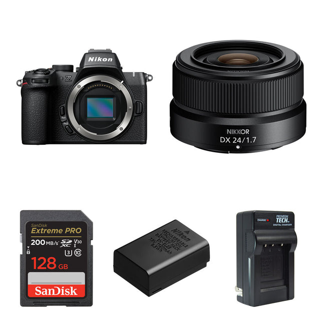 Nikon Z50 II Cámara sin Espejo 20.9MP 4K60p con Kit Essentials Plus