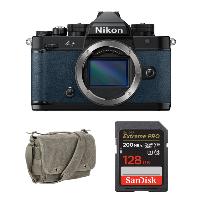 Nikon Zf Cámara Sin Espejo 24.5MP 4K Video Bolsa y Tarjeta 128GB