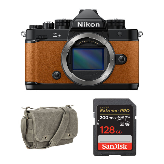 Nikon Zf Cámara Sin Espejo 24.5MP 4K 30p Bolsa y Tarjeta 128GB