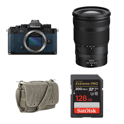 Nikon Zf Cámara Sin Espejo con Lente 24-120mm f4 Bolsa y Tarjeta 128GB