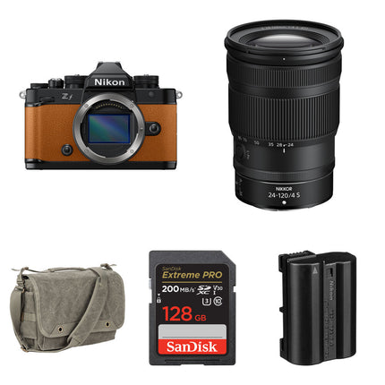 Cámara Nikon Zf Mirrorless con Lente 24-120mm f4 y Kit Completo 128GB