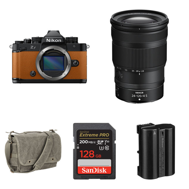 Cámara Nikon Zf Mirrorless con Lente 24-120mm f4 y Kit Completo 128GB