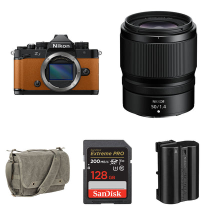 Nikon Zf Cámara Sin Espejo con Lente 50mm f1.4 24.5MP y Kit Essentials Plus