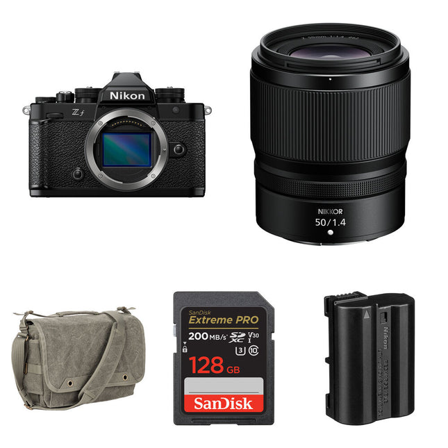 Nikon Zf cámara sin espejo con lente 50mm f/1.4 sensor 24.5MP batería 2280mAh