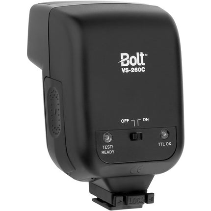 Bolt VS-260F Flash Compacto para cámaras Fujifilm GN 22 ISO 100 35mm cobertura