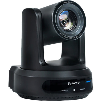 Tenveo AI Auto-Tracking Cámara UHD 4K con Zoom Óptico 20x USB HDMI NDI