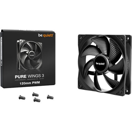 be quiet! Pure Wings 3 Ventilador 120mm 1600 rpm 49.9 CFM