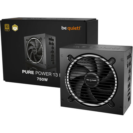 be quiet! PURE POWER 13 M 750W Fuente de Alimentación 120mm Ventilador 80 PLUS Gold