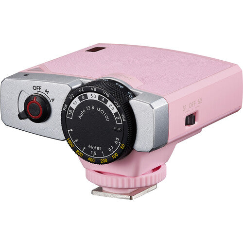 Godox Lux Junior Flash para Cámara Retro Rosa Número Guía 39.4 ISO 100 Cubierta 28mm