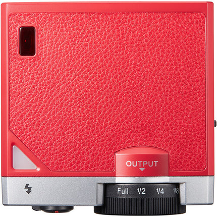 Godox Lux Junior Retro Flash para Cámara Potencia GN39.4 ISO100 28mm Rojo