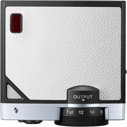 Godox Lux Junior Flash para Cámara Retro Blanco Potencia GN 39.4 y Cobertura 28 mm