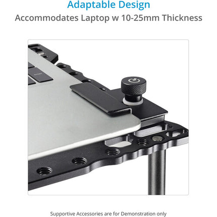 Proaim Universal Plus Plataforma para Laptop con Gestión de Cables y Montura Arca con Soporte para hasta 0.9" de Grosor