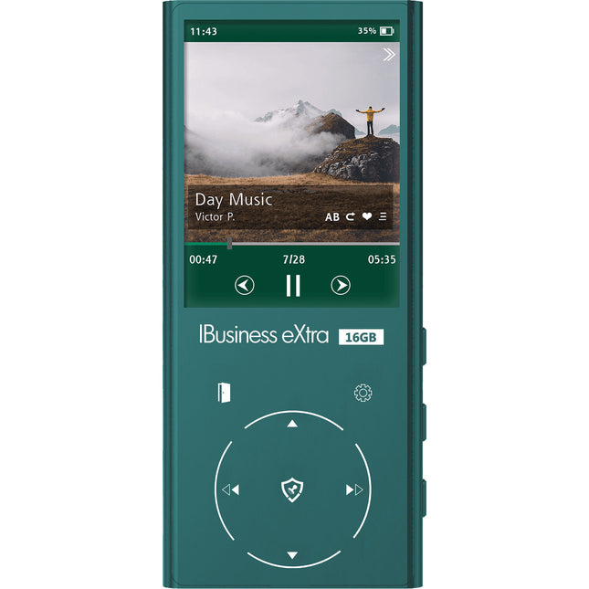 Samvix iBusiness eXtra Reproductor MP3 16GB Bluetooth Verde