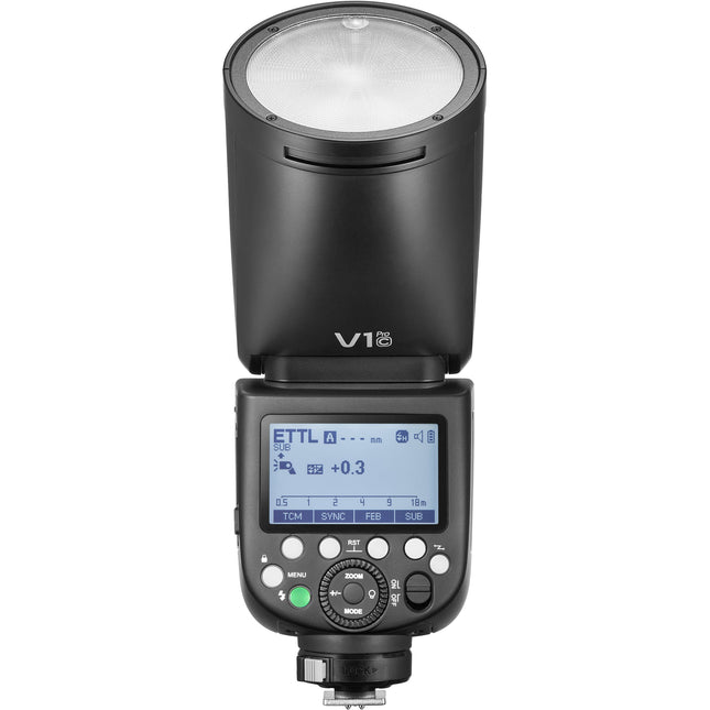 Godox V1Pro C Flash para Canon 76Ws Control Zoom 28-105mm con Batería