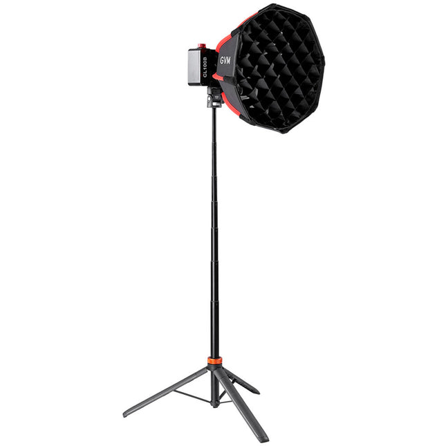 GVM CL100B Foco LED Bicolor Portátil 17160 Lux 2700-6800K Kit Completo