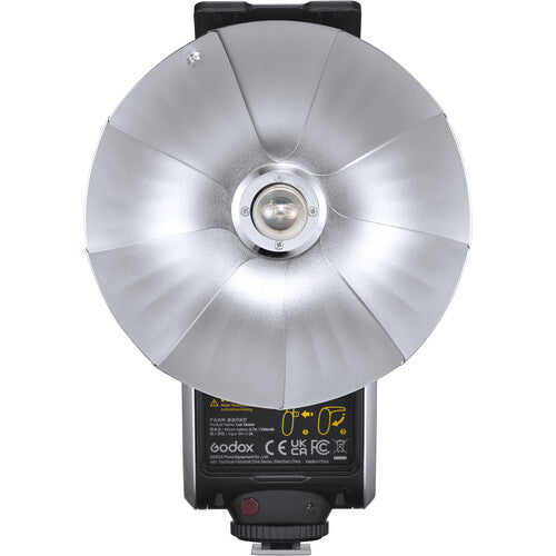 Godox Lux Senior Flash para Cámara Retro Negro Potencia 46 y Cobertura 28mm