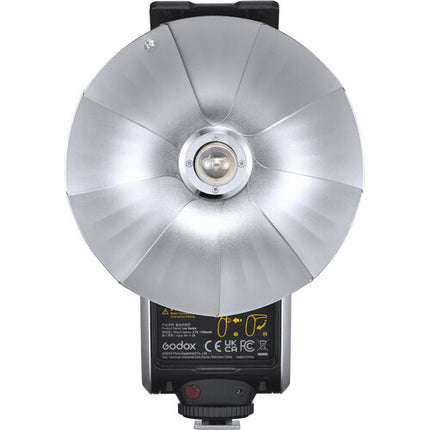 Godox Lux Senior Retro Flash para Cámara Verde Oscuro Número Guía 46 ISO 100 y Batería Recargable