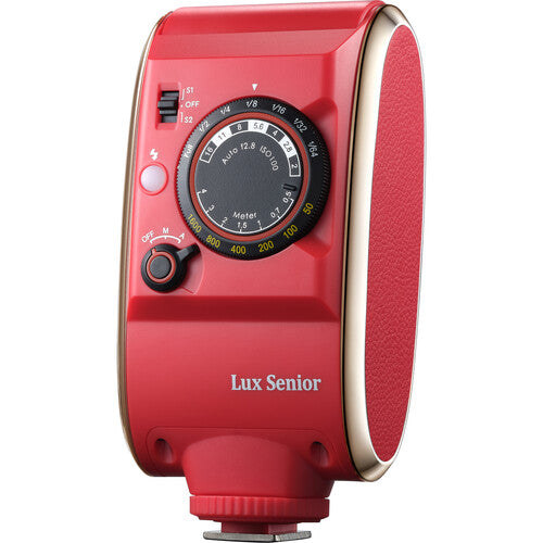 Godox Lux Senior Flash Retro Rojo Número Guía 46 ISO 100 cobertura 28mm
