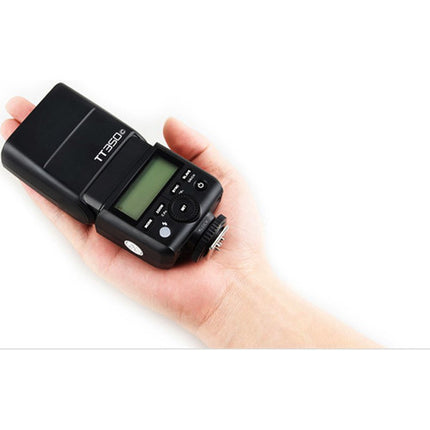 Godox TT350C Mini Flash TTL para Canon 118 Guía Zoom 24-105mm