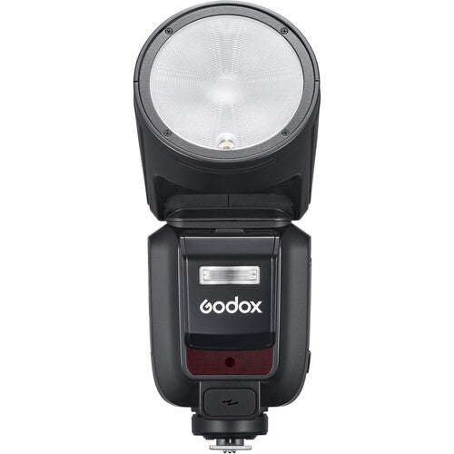 Godox V100 Flash para FUJIFILM Cabezal Redondo Zoom 28-105mm 100W