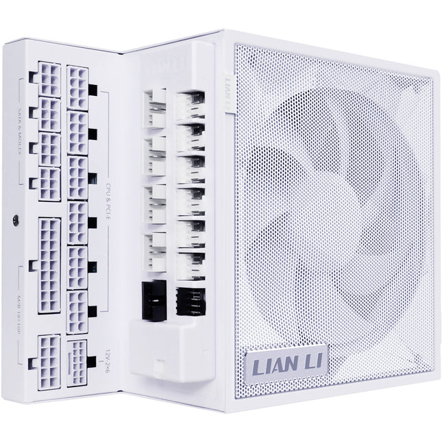 Lian Li EDGE GOLD Fuente de Poder ATX Modular 1200W 80 PLUS Gold Blanca