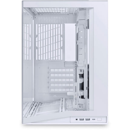 Lian Li O11 Dynamic Mini V2 Blanco Caja PC compatible ATX con soporte refrigeración líquida y 5 ranuras de expansión