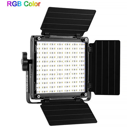 GVM 800D-RGB Panel LED Kit 2 Luces 10.6x10.3 Pulgadas Control RGB 5600K