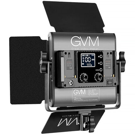 GVM 800D-RGB Panel LED Kit 2 Luces 10.6x10.3 Pulgadas Control RGB 5600K