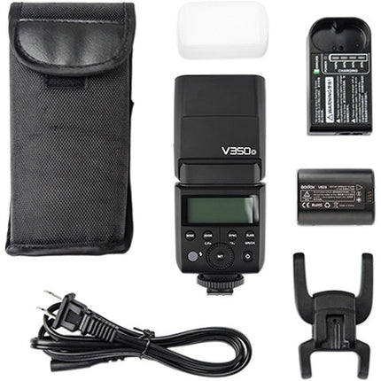Godox V350N Flash para Cámaras Nikon con Batería Li-Ion y 2.4 GHz inalámbrico