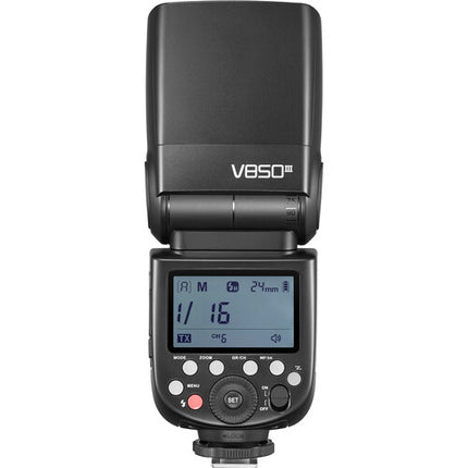 Godox V850III Flash de Li-Ion con GN 60 20-200mm y Sistema Inalámbrico 2.4 GHz