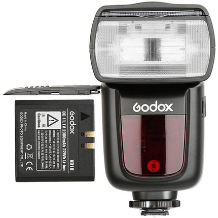 Godox VING V860IIC Kit Flash TTL para Canon Radio 2.4GHz 20-200mm Zoom Li-Ion