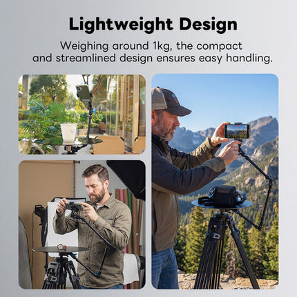 DigitalFoto Solution Limited V360LITE Plataforma Rotativa 360° con Brazo Articulado 30" y Soporte Smartphone